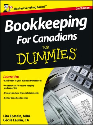 cover image of Bookkeeping For Canadians For Dummies